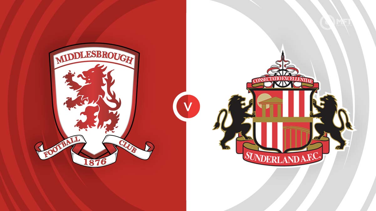 Middlesbrough vs Sunderland